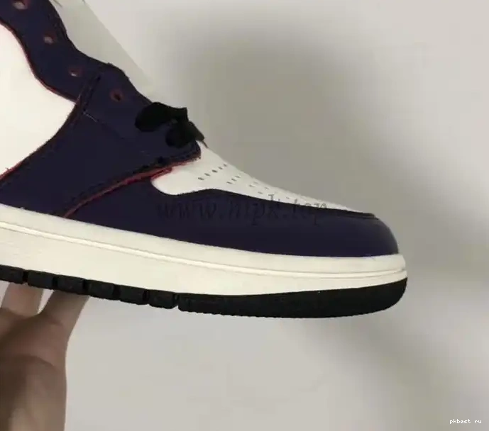 PK Lakers Air Purple-Gold Ready 1 Retro SB God Jordan Nike ship High Chicago CD6578 2019 OG to 0515